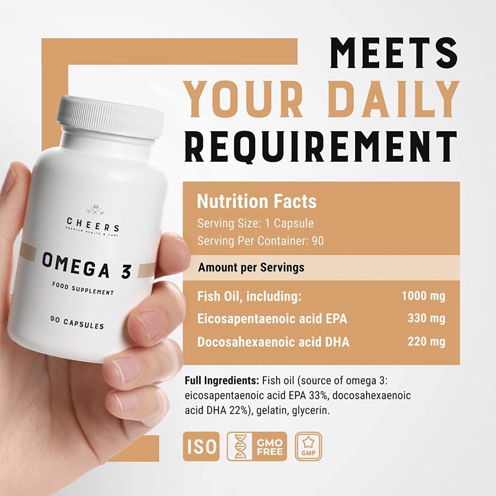 You work with your brain or your muscle? Supplement omega 3!